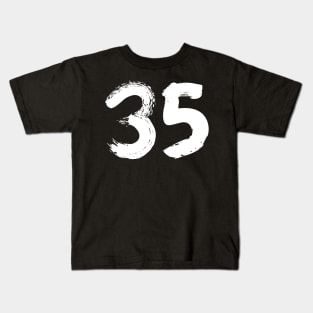 Number 35 Kids T-Shirt